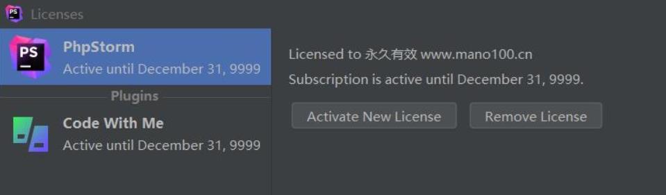 [免费] 2023 phpstorm正式版激活码，亲测有效，win与mac均可用免费使用插图